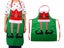 Christmas Apron Kitchen Cooking Apron Sleeveless Apron Baking Apron - Style 2 Carousel 1