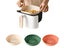 3Pcs 20cm Reusable Air Fryer Silicone Pot Oven Baking Tray Pan Air Fryer Liner Carousel 1
