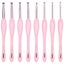 crochet hook 8Pcs Crochet Hook Thread Knitting Tools ABS Plastic Handle Carousel 8