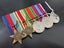 1939-45, Africa Stars, Defence, War and NZWSM Medal Set (Mounted Replicas) Carousel 2