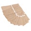 burlap tableware utensil holders burlap lace silverware bag 20Pcs Burlap Carousel 5