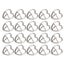 heart shaped buckle diy heart clasps heart pin buckle 20Pcs Heart Shaped Buckle Carousel 8