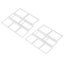 metal cutting dies for card making die cut stencils 2Pcs Metal Cutting Die Carousel 1