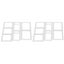 metal cutting dies for card making die cut stencils 2Pcs Metal Cutting Die Carousel 2