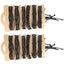 vintage bracelet 12Pcs Braided Leather Bracelet DIY HandMade Adjustable Vintage Carousel 1