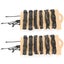 vintage bracelet 12Pcs Braided Leather Bracelet DIY HandMade Adjustable Vintage Carousel 3