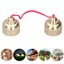 vintage bells Vintage Bells Stainless Steel Reminder Home Decoration Musical Carousel 6