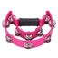 musical tambourine Musical Tambourine Half Moon Double Row Jingles Handheld Carousel 4