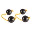 rhythmic rattle ball rhythmic shaker ball 2Pcs African Rhythmic Ball Adjustable Carousel 6