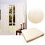 Pair Of Cream Blockout Pinch Pleat Curtains To Fit 90 X 213Cm Curtains & Drapes Carousel 1