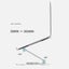 Simplified 360 Degree Aluminum Alloy Laptop Stand Rotary Desktop Office Notebook Carousel 3
