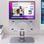 Simplified 360 Degree Aluminum Alloy Laptop Stand Rotary Desktop Office Notebook Carousel 4