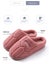 Clearance! Warm slippers-grey -cotton slippers rabbit hair - SIZE 7-7.5 #DA307 Carousel 3