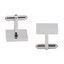 cuff link Mens Cufflinks Silver Tetragonum Cufflinks Blanks Electroplating Carousel 6