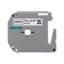 Brother P-touch Tape Label Black on White Carousel 1