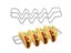 Stainless Steel Taco Shell Holder Stand Taco Tray Plates for Taco Bar Carousel 1