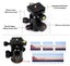 Q475 Professional Aluminium Hunting Tripod for 1.52m height 8kg Max Carousel 6