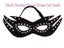 Black Fantasy Fancy Dress Leather Cat Mask Carousel 1