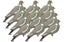 12x Standing Pigeon Decoys Carousel 1