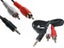 3.5 mm Stereo Plug to 2 RCA Male Audio cable 3m Carousel 1