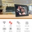 FRAMEO Digital Photo Frames - White Carousel 9