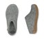 Glerups Leather Slip-on Grey Carousel 4