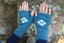 Possum Merino Child's Fingerless Mittens Carousel 3