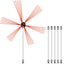 New 8M Fireplace Brush Drill Powered Chimney Sweep Cleaner Flue Cleaning Brush Carousel 9
