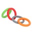 infant teethers bracelet baby chewing bracelet toy 4pcs Baby Teethers Bracelet Carousel 6
