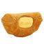 cute croissant dog toy croissant squeezable plush toys dogs chew squeak toys Carousel 1