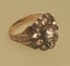 ___ Antique Georgian Solid Gold Silver Paste Ring Carousel 3