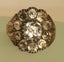 ___ Antique Georgian Solid Gold Silver Paste Ring Carousel 7