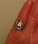 ___ Antique Georgian Solid Gold Silver Paste Ring Carousel 14