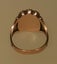 ___ Antique Georgian Solid Gold Silver Paste Ring Carousel 16