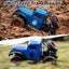 RC Car 1/24 Remote Control Car, Power Wagon 4WD RC Crawler Two-Speed Shift Carousel 4