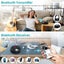 Multi Function Bluetooth CD Player,Dual Speaker Stereo Carousel 3