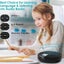 Multi Function Bluetooth CD Player,Dual Speaker Stereo Carousel 4