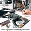 1 Pcs Pcie Riser Expansion Card Pci-e 1x To 16x 6pin Usb3.0 60cm Graphics Extens Carousel 3
