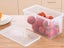Kitchen Storage Box Cabinet Organizer Freezer Food Container with Lid Handle Carousel 2