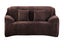 Plush Stretch Couch Sofa Cover Furniture Protector for Three-Seat Coffee Carousel 1