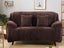 Plush Stretch Couch Sofa Cover Furniture Protector for Three-Seat Coffee Carousel 2