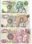 GHANA 1977 & 1978 3 BANKNOTES UNC Carousel 1