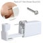 1pcs Ear Piercing Gun, Disposable Sterile Nose Piercing Gun Safety Self Ear Pier Carousel 2