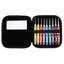 Crochet Hook Set 9 Pieces Soft Rubber Grip Template Kit Knitting Needles Aluminu Carousel 1