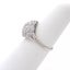Antique Art Deco Platinum 1.50ctw Diamond Filigree Dome Cluster Ring Carousel 3