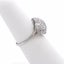 Antique Art Deco Platinum 1.50ctw Diamond Filigree Dome Cluster Ring Carousel 4