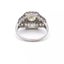 Antique Art Deco Platinum 1.50ctw Diamond Filigree Dome Cluster Ring Carousel 7