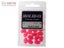 Holiday Glow Fishing Beads Pink 10x14mm Qty 25 Carousel 1