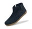 Glerups Leather Boot Denim Carousel 4