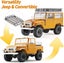1/10 4x4 Rc Car LED Light Climbing Rock Crawler Off Road Truck Kit Carousel 2